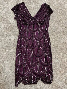 Marina sequin dress • size 10 • worn once